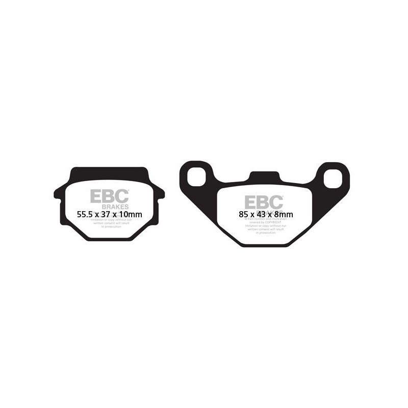 BRAKE PAD CARBON SCOOTER
