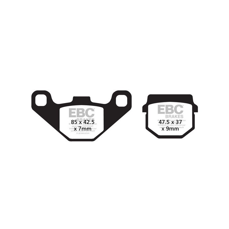 BRAKE PAD CARBON SCOOTER