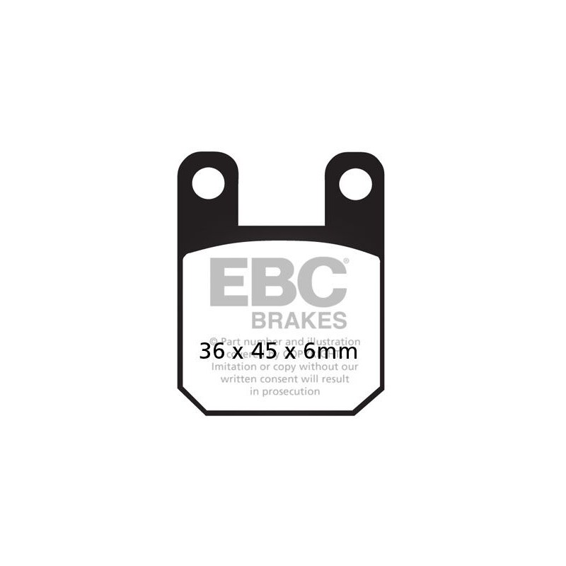 BRAKE PAD CARBON SCOOTER