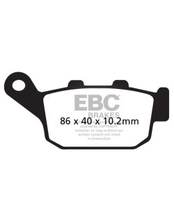 BRAKE PAD CARBON SCOOTER