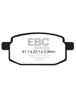 BRAKE PAD CARBON SCOOTER
