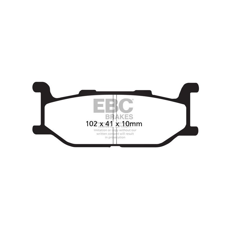 BRAKE PAD CARBON SCOOTER