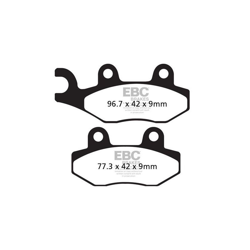 BRAKE PAD CARBON SCOOTER