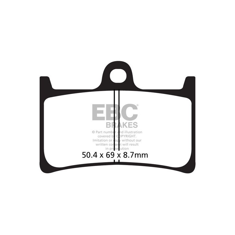 BRAKE PAD CARBON SCOOTER