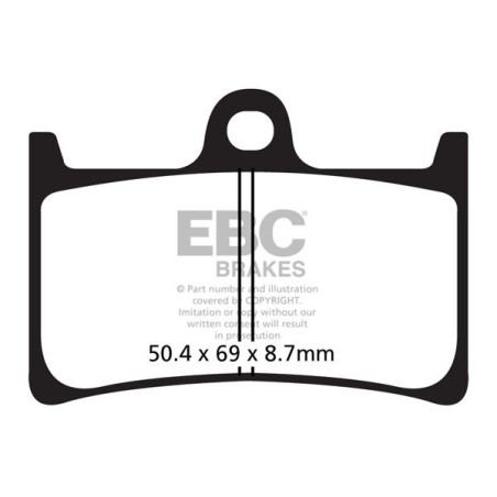 BRAKE PAD CARBON SCOOTER