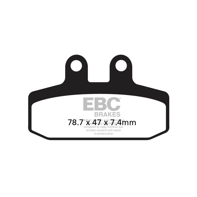 BRAKE PAD CARBON SCOOTER