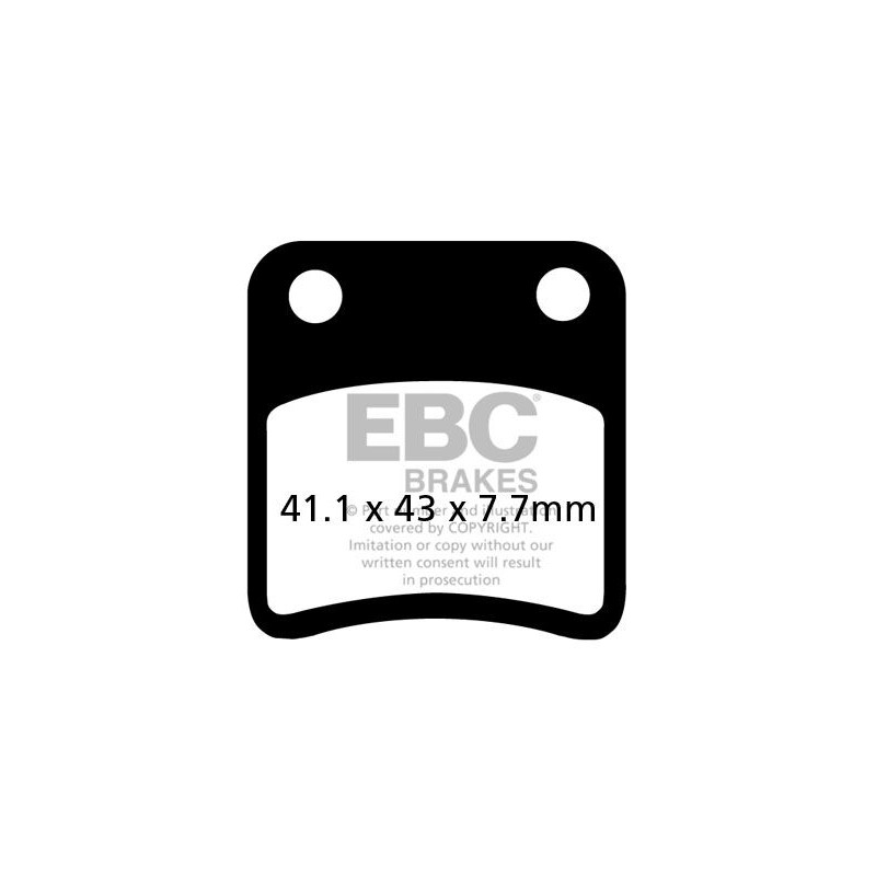 BRAKE PAD CARBON SCOOTER