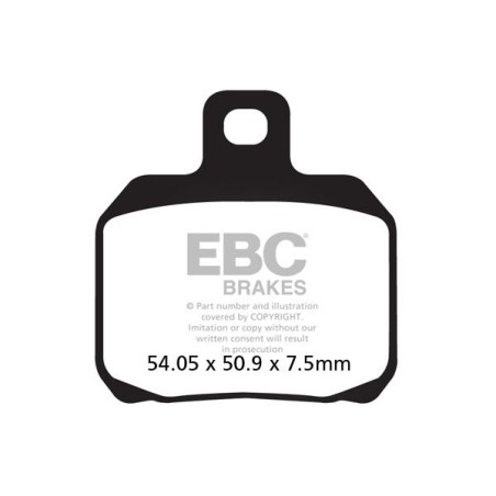 BRAKE PAD CARBON SCOOTER