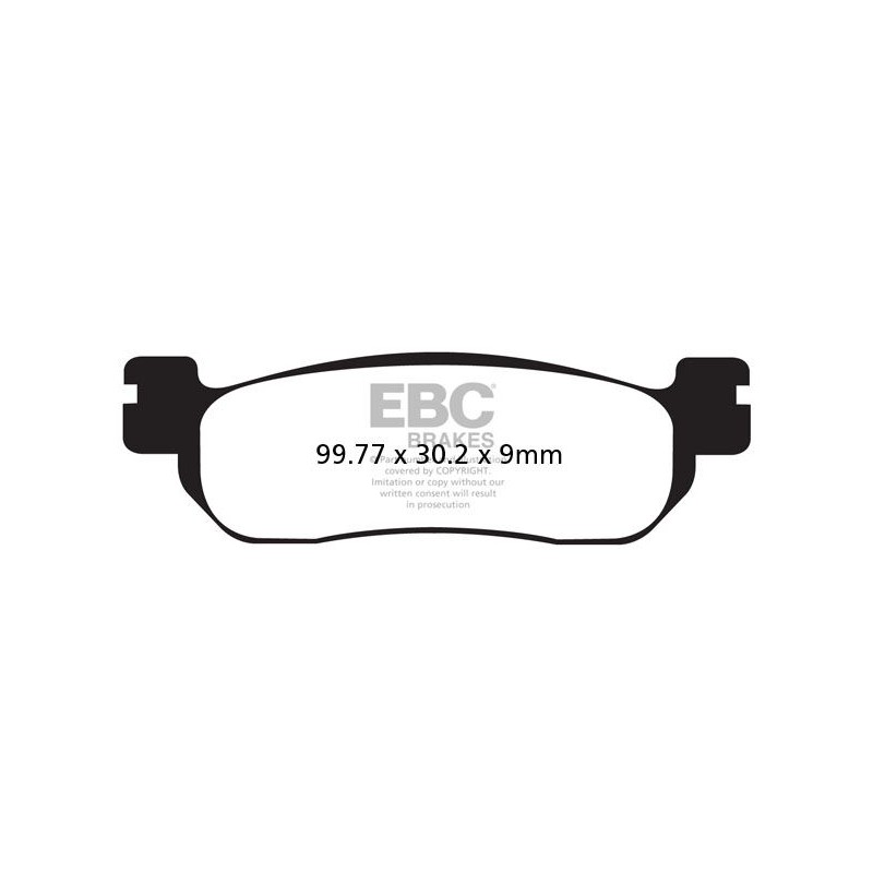 BRAKE PAD CARBON SCOOTER
