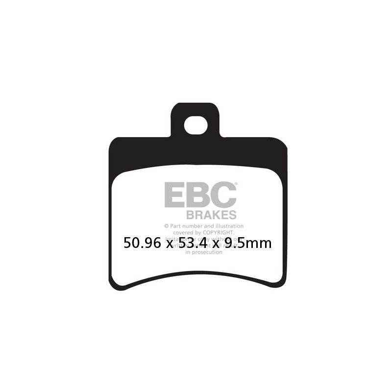 BRAKE PAD CARBON SCOOTER