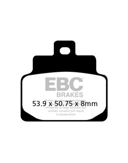 BRAKE PAD CARBON SCOOTER