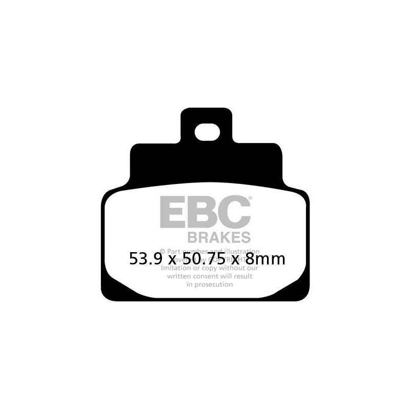 BRAKE PAD CARBON SCOOTER