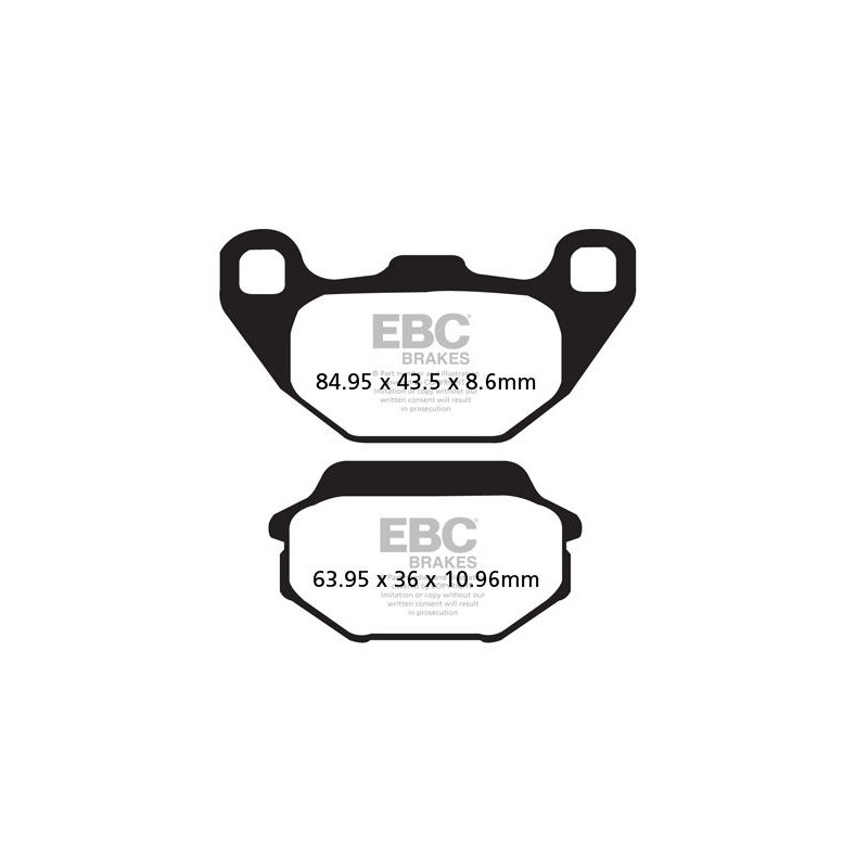 BRAKE PAD CARBON SCOOTER