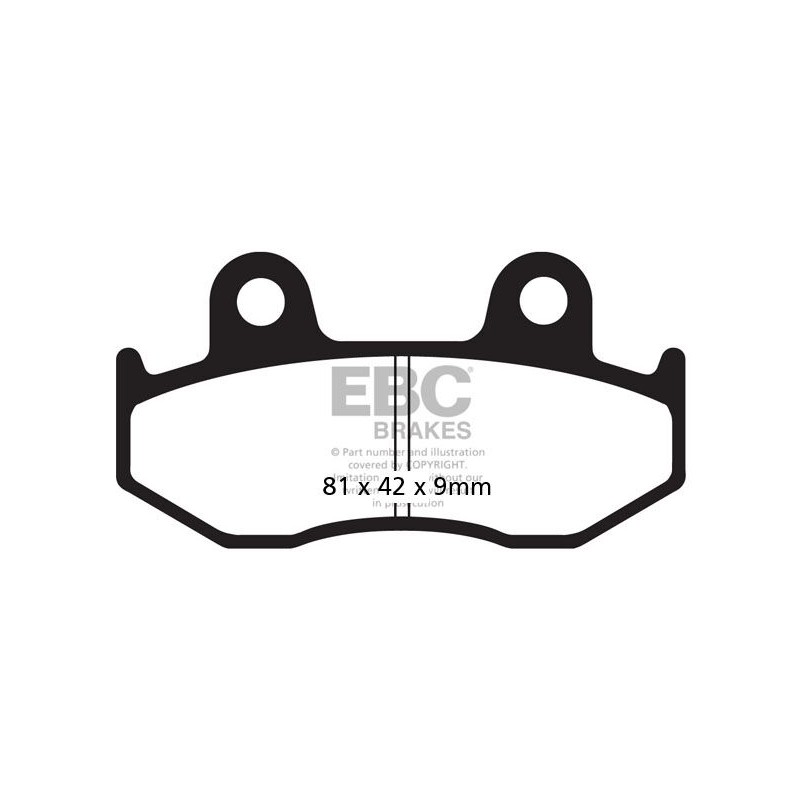 BRAKE PAD CARBON SCOOTER
