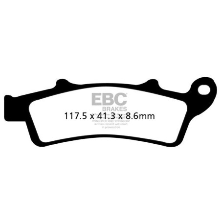 BRAKE PAD CARBON SCOOTER