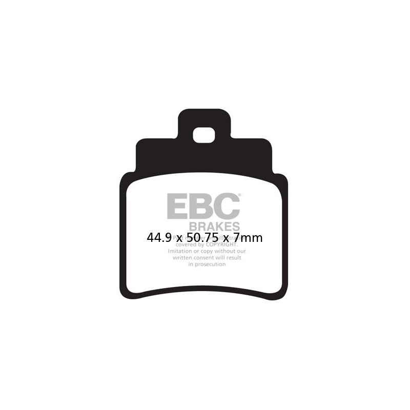 BRAKE PAD CARBON SCOOTER