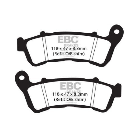 BRAKE PAD CARBON SCOOTER