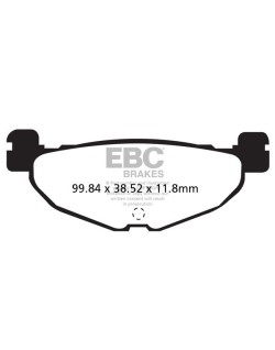 BRAKE PAD CARBON SCOOTER