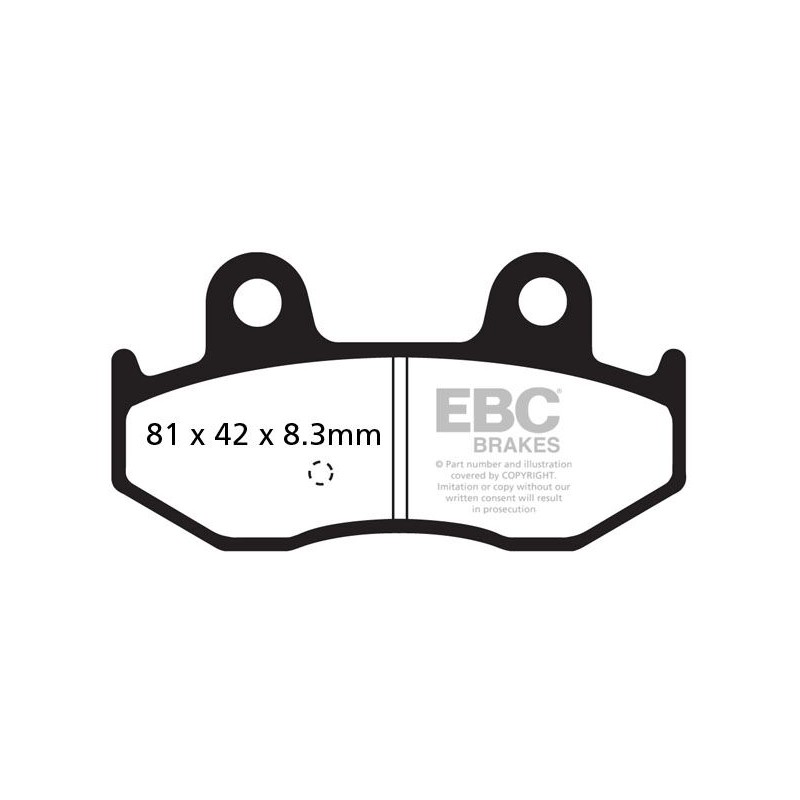 BRAKE PAD CARBON SCOOTER