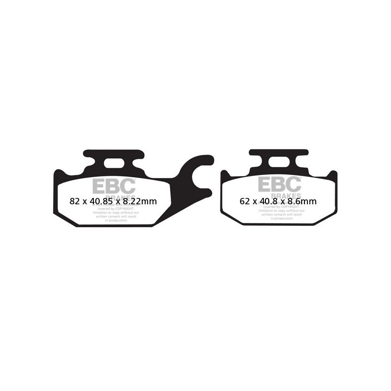BRAKE PAD CARBON SCOOTER