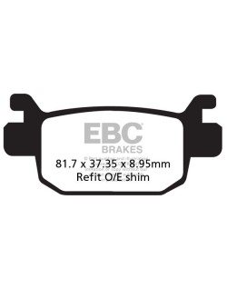 BRAKE PAD CARBON SCOOTER