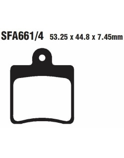 BRAKE PAD SFA ORG SCOOTER