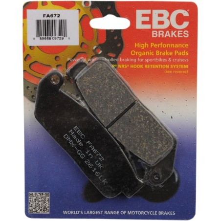 BRAKE PAD FA SER ORGANIC