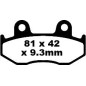 BRAKE PAD HH SINT SCOOTER