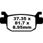 BRAKE PAD HH SINT SCOOTER