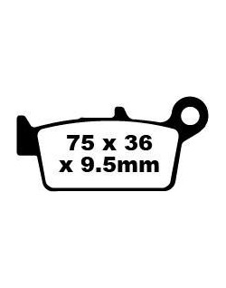 BRAKE PAD HH SINT SCOOTER