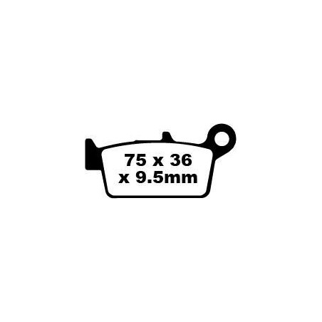 BRAKE PAD HH SINT SCOOTER