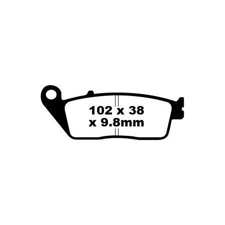 BRAKE PAD HH SINT SCOOTER