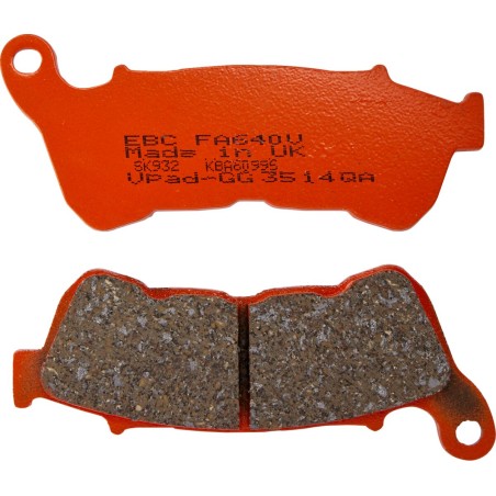 BRAKE PAD VEE SEMISNTRD