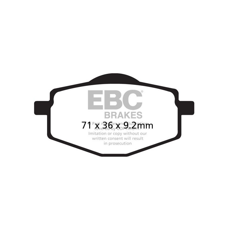 BRAKE PAD HH SINT SCOOTER