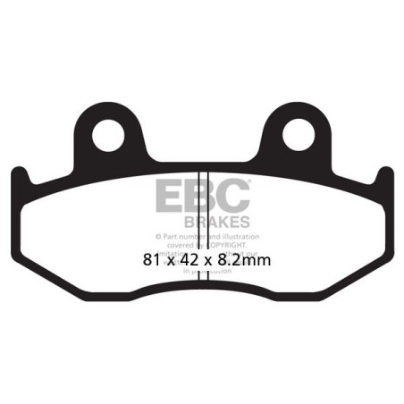 BRAKE PAD HH SINT SCOOTER