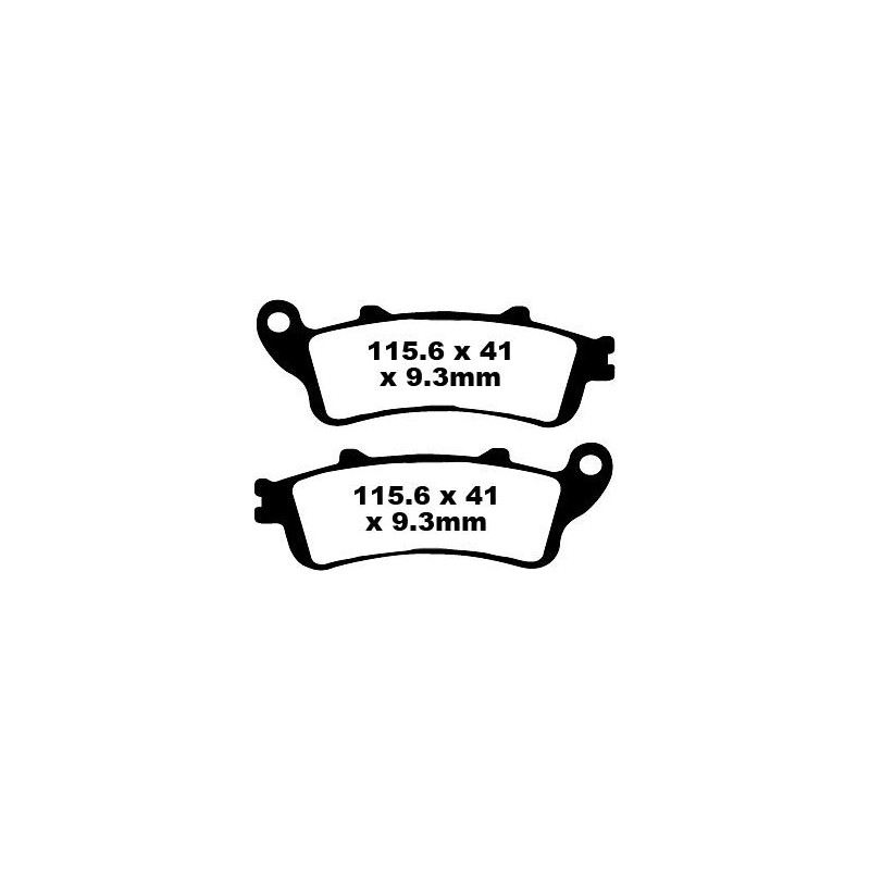 BRAKE PAD SFA ORG SCOOTER