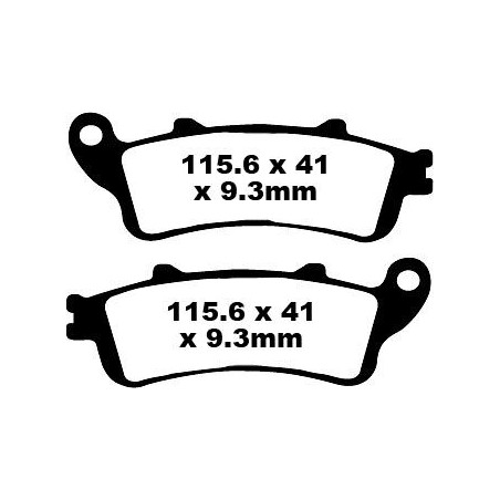 BRAKE PAD SFA ORG SCOOTER