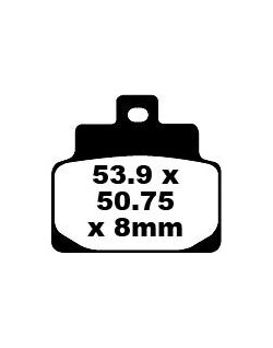 BRAKE PAD SFA ORG SCOOTER