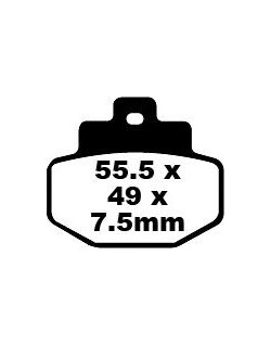 BRAKE PAD SFA ORG SCOOTER