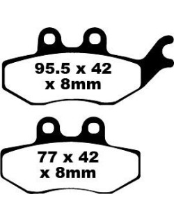 BRAKE PAD SFA ORG SCOOTER