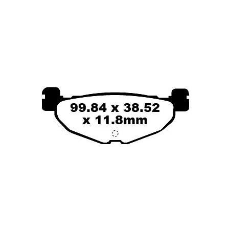 BRAKE PAD SFA ORG SCOOTER