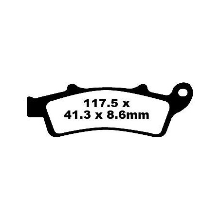 BRAKE PAD HH SINT SCOOTER