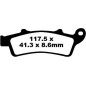 BRAKE PAD HH SINT SCOOTER