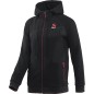 ZIP HOODIE BLACK MEN 3XL