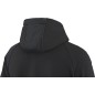 ZIP HOODIE BLACK MEN 3XL