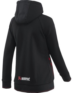 ZIP HOODIE BLACK WMN S