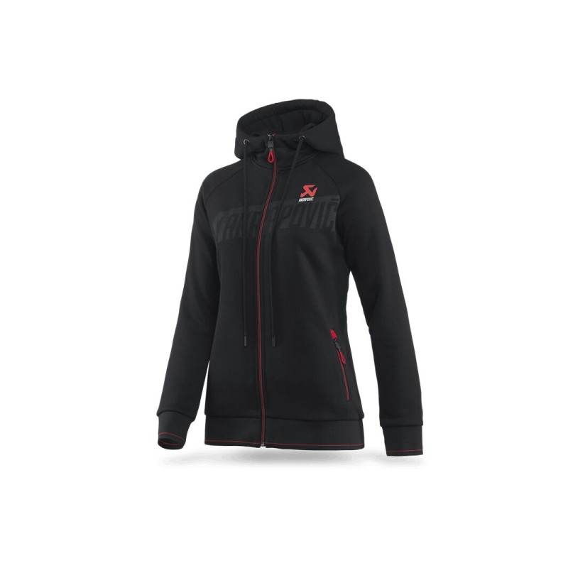 ZIP HOODIE BLACK WMN M