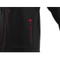 ZIP HOODIE BLACK WMN M