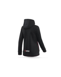 ZIP HOODIE BLACK WMN M