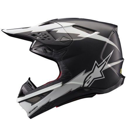 HELMET SM10 AMP BLK/WT S